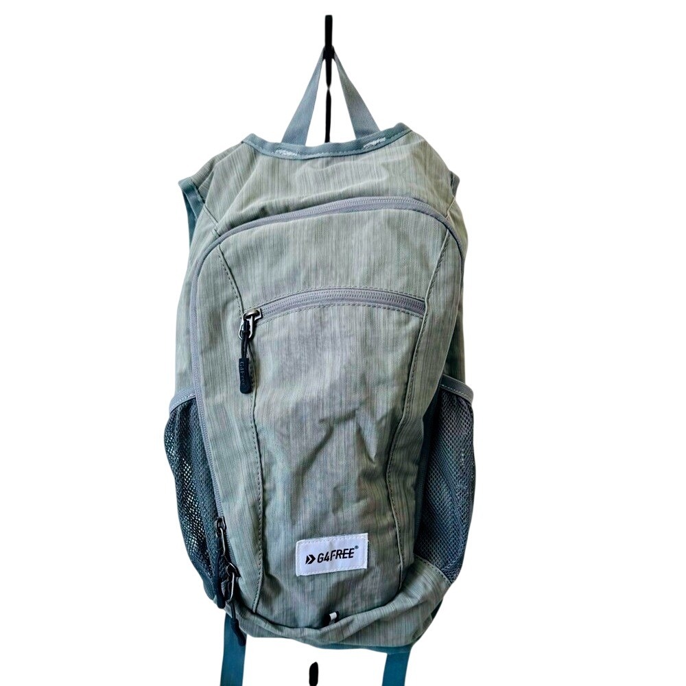 G4Free Backpack Unisex Hiking Sage Green Lightweight Outdoor Daypack